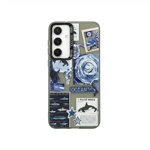 قاب سوکول طرح ocean مناسب برای گوشی سامسونگ Galaxy S25 FE | زوکاکالا