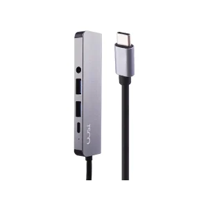 هاب 5 پورت Type-C تسکو THU 1160 با خروجی تصویر 4K و فناوری شارژ سریع PD | فروشگاه اینترنتی لوازم جانبی و گجت‌های هوشمند زوکاکالا